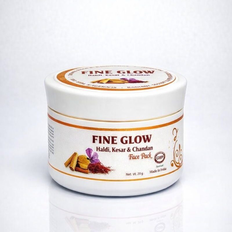 Fine Glow Haldi, Kesar & Chandan Face Pack