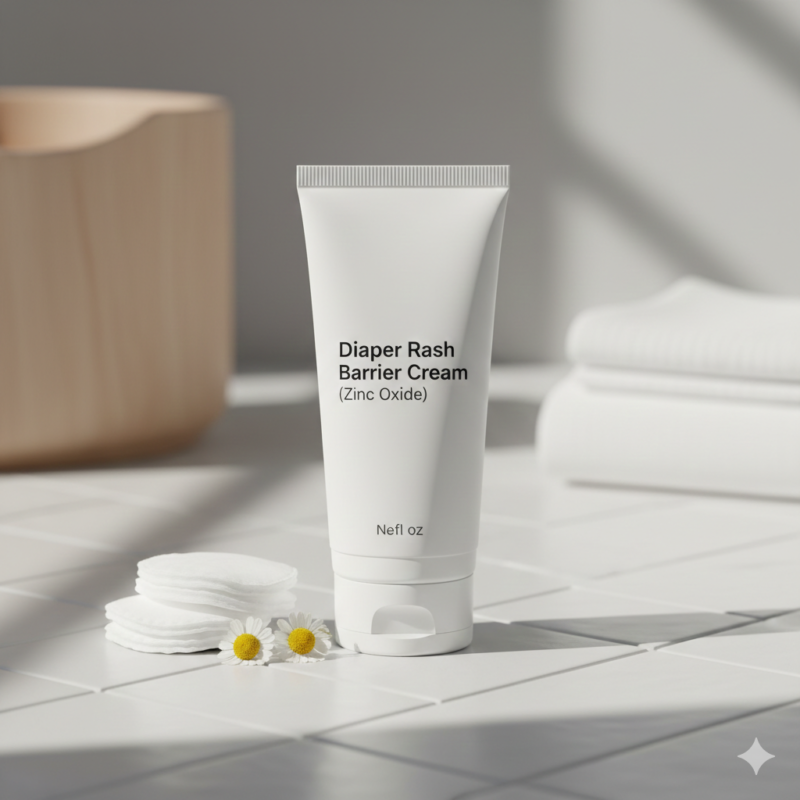 Diaper Rash Barrier Cream (Zinc Oxide)
