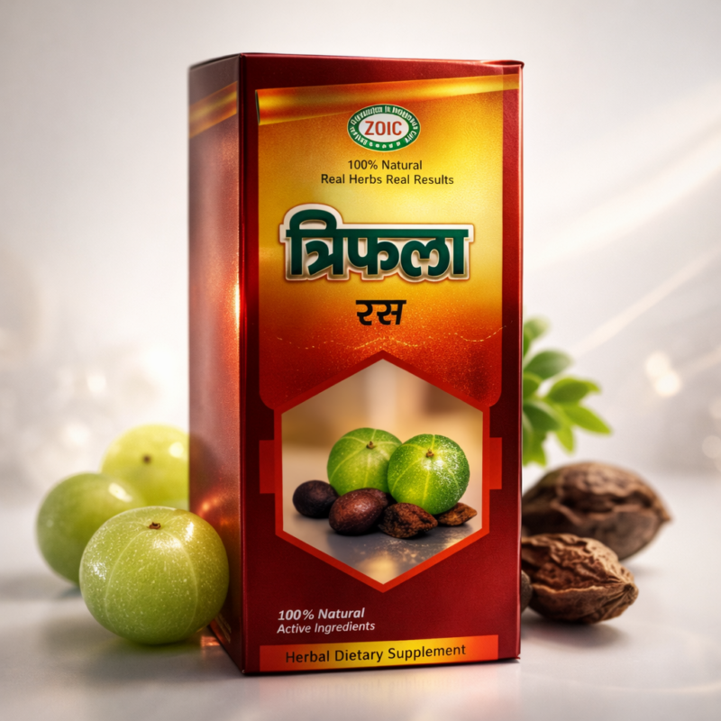 ZOIC Triphala Ras – Herbal Dietary Supplement