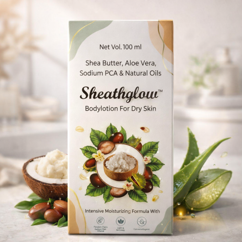Sheathglow™ Intensive Moisturizing Body Lotion for Dry Skin