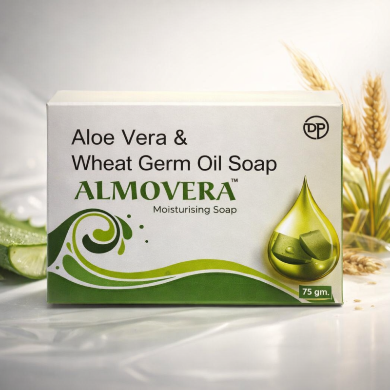 Almovera Aloe Vera & Wheat Germ Oil Moisturising Soap
