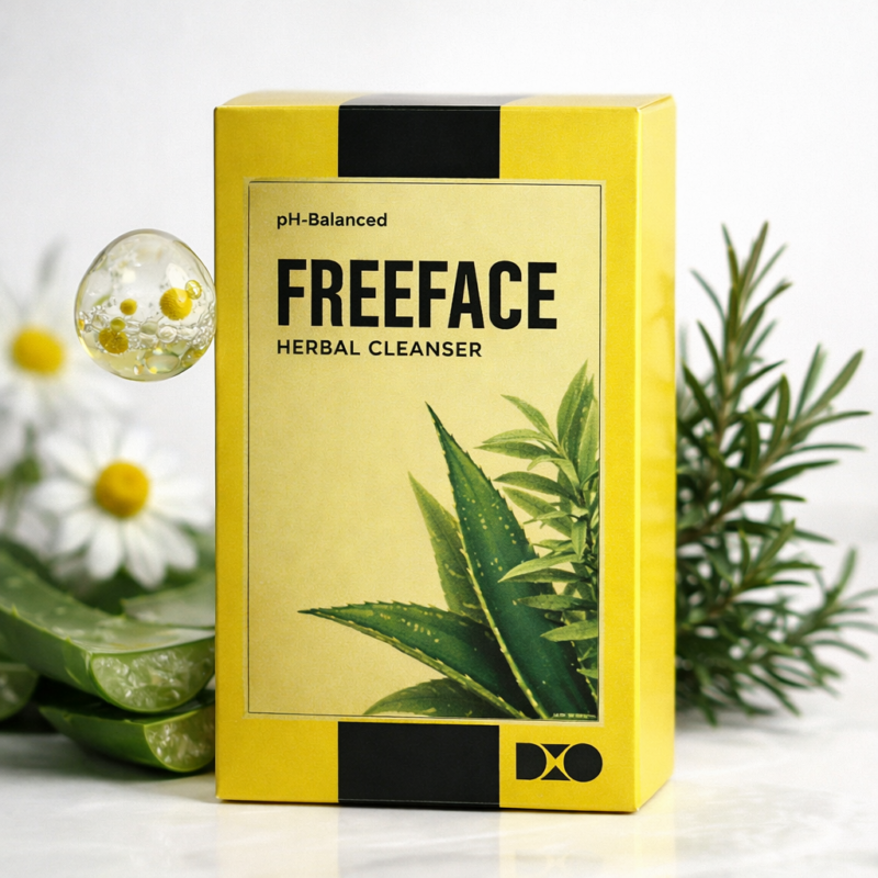 FREEFACE Herbal Facial Cleanser